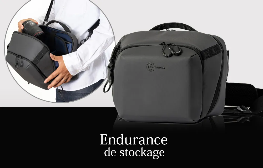 Endurance クイックアクセスショルダー カメラバッグ